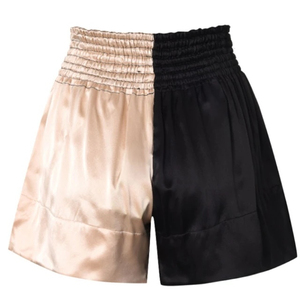 Shorts de Muay Thai pour hommes, en cuir brodé personnalisé, extensibles et unis, pour la boxe et le kick-boxing, vente en gros d'usine - Product Image 5