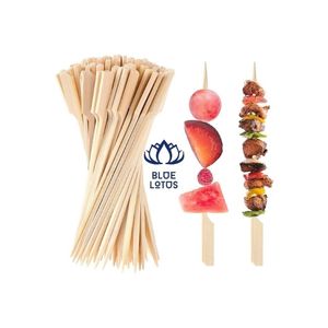 Disponibles Palillos de Bambú 100% Orgánicos |   Juego de Palitos para Barbacoa Ecológicos y Naturales de Alta Calidad - Product Image 1