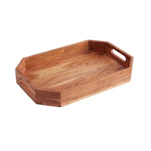 Natural Wood Breakfast Board for Toast Sandwiches Fruits Pastries Coffee Tea and Morning Meals in <b>Bed</b> or at <b>Table</b> - Product Image 5