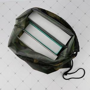Custom Unisex Large Capacity Softback Gym <b>Drawstring</b> <b>Backpack</b> Soft Handle Interior Zipper Pocket - Product Image 3