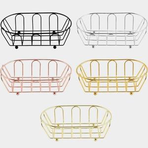Petit panier cadeau en métal au design unique, 5 couleurs, panier de fête pour mariage, anniversaire, événements, fournisseur en gros - Product Image 5