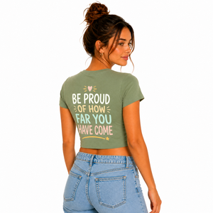 Premium Plain Slim Fit Soft <b>Crop</b> <b>Top</b> Short Sleeve Lettering Print Crewneck T Shirt Retro Streetwear Activewear Gym Base Layering - Product Image 5