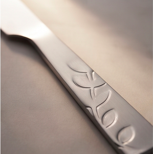 Ensemble de couverts à manche floral élégant en acier inoxydable poli miroir argenté, idéal pour la table à manger à la maison, les fêtes et les restaurants - Product Image 2
