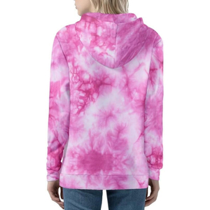 เสื้อฮู้ดดี้ผู้หญิงทรงหลวม แขนยาว ผ้าพรีเมียม สีสันสดใส ไม่ซีดจาง ลายมัดย้อม แบรนด์ Solid Trader Gorgeous Vibrant Shades - Product Image 3