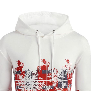High Quality Men Sublimation <b>Hoodies</b> 100% Cotton Fleece <b>Long</b> Sleeve Custom Logo/Colors Anti-Pilling Breathable Hot Selling - Product Image 3
