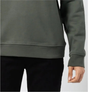 ผู้ผลิตเสื้อฮู้ดผู้ชายแบบ OEM ทรงปกติ ผ้าฝ้ายฟลีซ สวมใส่สบายๆ สำหรับฤดูใบไม้ร่วง แบบถัก สีพื้น มีกระเป๋า - Product Image 6