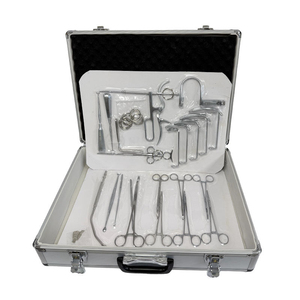 Stainless Steel ENT Diagnostic Set Myringoplasty <b>Neurosurgery</b> Suction Cannula Autoclavable Manual - Product Image 1