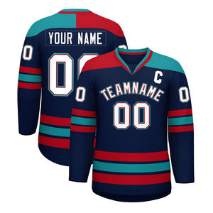 Camiseta de Hockey sobre Hielo, Diseño Ajustado, Gráficos del Equipo, Personalizada, Tejido Duradero de Alto Rendimiento, para Juego, Entrenamiento y Partidos - Product Image 2