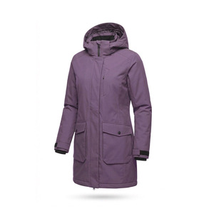 Veste décontractée d'automne en toile pour femme, manteau matelassé zippé pour femme, veste premium pour femme à manches longues avec poches zippées - Product Image 1