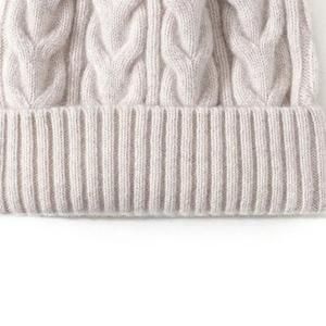 Gorro de Punto Cálido con Puño Elástico, Gorro de Invierno para Hombre y Mujer, Gorro de Punto con Borla - Product Image 6