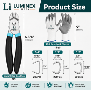 LUMINEX IMPEX LUB=113 <b>Long</b> <b>Nose</b> Stainless Steel Lightweight Smooth Work Jewelry Making Polishing Pliers for Bracelet Making DIY - Product Image 1