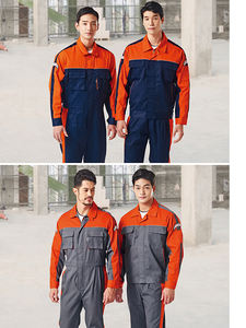 [T-BUC] OEM/ODM Marca Coreana TB-728, Overol de Trabajo Reflectante de Poliéster y Algodón, Uniforme Industrial de una Pieza - Product Image 3