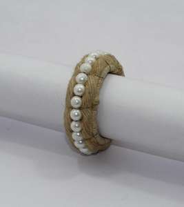 N S Tomar Handicrafts - Anillo para Servilletas de Bambú con Diseño de Flor, Ecológico, de Fibra de Bambú, 4.5 cm, para Camping - Product Image 2