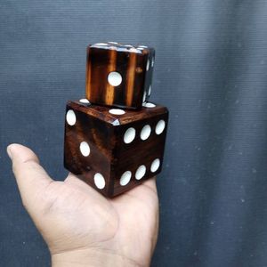 Elegant Viking Wooden <b>Gaming</b> Dice & Wood <b>Box</b> for Viking Culture <b>Box</b> & Natural Wood <b>Box</b> Natural Wood Store - Product Image 1