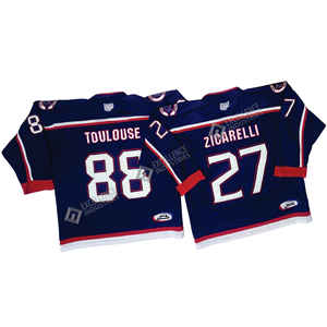 Jersey de Hockey sobre Hielo Transpirable de Alta Calidad al por Mayor, Ropa Deportiva Personalizable para Equipos, 100% Poliéster con Logotipo y Precio Personalizados - Product Image 4