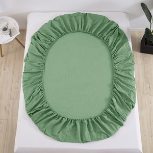 Premium Wrinkle Resistant Cooling <b>Flat</b> <b>Fitted</b> <b>Sheet</b> Sets with Pillowcase - Product Image 3