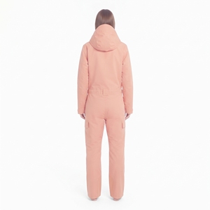 Combinaison de ski imperméable pour femme Hawk Eye, à capuche, fermeture éclair, rose, isolation synthétique, vêtements de neige - Product Image 6