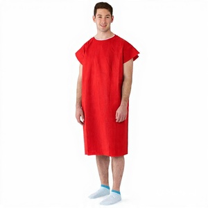 Bata Médica para Hombre, Tejida, Ecológica, de Poliéster, Manga Corta, Ropa de Trabajo para Hospital, Bata de Médico - Product Image 6