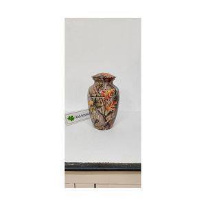 Meilleur prix du marché Urne de crémation de style adulte en aluminium de conception personnalisée de qualité supérieure pour garder les cendres humaines d'Inde - Product Image 1