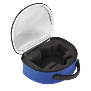 Ziversy Blue EVA-012 Mallette à outils moderne avec logo personnalisé, réutilisable, écologique, étanche, antichoc, de voyage, de rangement, à fermeture éclair, simple compartiment - Product Image 2