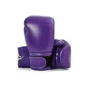 Professional High Quality Leather Boxing <b>Gloves</b> Breathable <b>Moisture</b> Wicking Adjustable Hook Loop Closure Wrist Strap for Youth - Product Image 3