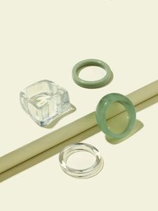Anillos de Resina para Niñas y Niños, para Fiestas, Bodas, Anillo de Moda, Nuevo Diseño, Hecho a Mano, Color Personalizado Disponible, Recuerdo - Product Image 4