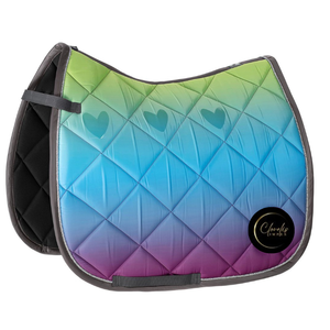 Manta de Silla de Montar Elite Multicolor para Competición, Tela para Silla de Montar Personalizada OEM, Fabricante Mayorista Premium - Product Image 1