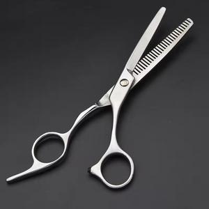 Ciseaux professionnels pour laisser des mèches de cheveux, acier inoxydable, lame tranchante, 28 dents, pour droitiers, manche long, légers, réutilisables, usage en salon - Product Image 3