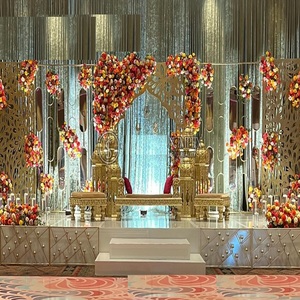 Colchón de madera Shobha Jain Impex para bodas musulmanas, noche de Heena, escenario de Sangeet, hecho en Delhi, India - Product Image 1