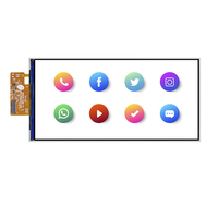 Modul LCD 2:1 Aspect Ratio 6 inci 720x1480 31P 4LANE MIPI Layar IPS untuk Ponsel POS Perangkat Genggam