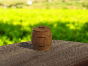 Hot Sale Vintage Handcrafted Wooden Canister for Spices Herbs & <b>Kitchen</b> Storage with Large Capacity BPA Free at Best Price - Product Image 2