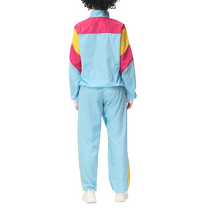 Women Color Blocking Tracksuit Full Zip Sporty <b>Jogging</b> <b>Suit</b> With Side Pockets Spring Wear - Product Image 2
