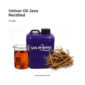 Aceite Aromático 100% Natural de Vetiver Java Rectificado (VT-002) Van Aroma - Product Image 1
