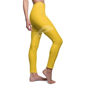 Leggings de yoga confortables et extensibles pour femmes PIHA SPORTS Fitness 2026, décontractés, couleurs unies, en Spandex/Polyester, taille mi-haute élastique - Product Image 6