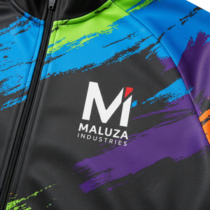 Chándal de Fútbol Sublimado con Estampado Personalizado, Transpirable, con Cierre Completo, Unisex, Corte Regular, Ecológico, Ligero, para Correr - Product Image 5