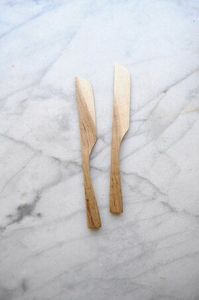 Couteaux en bois biodégradables en vrac pour pique-nique, camping et fournitures de restauration - Product Image 3