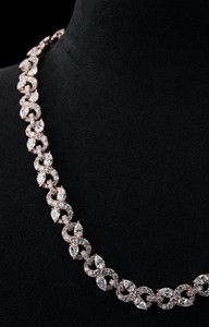 Cadena de Eslabones Infinitos de 12 mm, Plata 925, Collar de Moissanita VVS1, Corte Redondo en Forma de Pera, Pasa la Prueba del Diamante, Joyería Hip Hop Personalizada para Hombre y Mujer - Product Image 3
