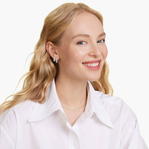 Bijoux en argent sterling 925 de qualité supérieure, diamant moissanite, forme de cœur scintillante, style élégant, bijoux fins intemporels pour femmes - Product Image 2