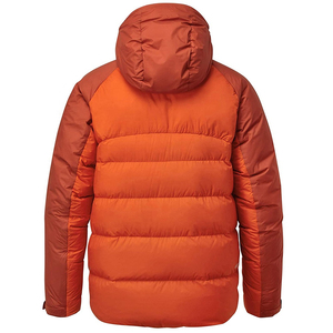 Windproof <b>Hooded</b> Men's Puffer Jacket-Eco-Friendly Lightweight Water-Resistant Woven Solid Zipper Closure <b>Coat</b> Front for <b>Winter</b> - Product Image 6