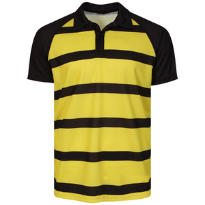 Chemises pour hommes personnalisées avec logo brodé sur le devant, tricotées, respirantes, de haute qualité, best-sellers - Product Image 2