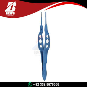 Pinza de Sutura Oftálmica McPherson, Instrumento Quirúrgico de Precisión, Acero Inoxidable Reutilizable, Pinza de Sutura Ocular para Microcirugía - Product Image 6