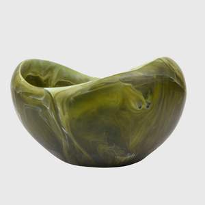 Tazón para Servir Tallado en Resina, Tamaño y Forma Personalizados, Ecológico, para Servir Comida, Sopa, Ensalada, para el Hogar, Bodas, Fiestas, Hecho en Artizon Studio - Product Image 4