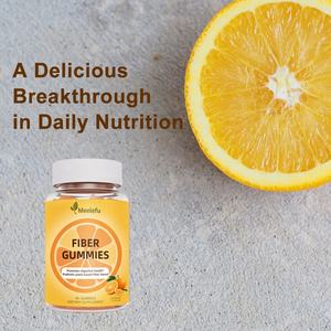 OEM/ODM <span class=keywords><strong>Fiber</strong></span> Gummies dengan 5g prebiotik tanaman berbasis serat suplemen campuran untuk kesehatan pencernaan - Product Image 4