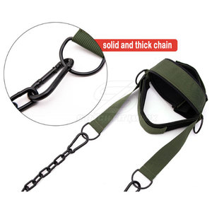 Arnés cómodo para la cabeza para entrenamiento del cuello con acolchado suave y correa resistente para entrenamiento con pesas, equipo de gimnasio y fitness - Product Image 2