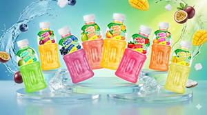 Bebida de Jugo de Arándanos Wajo Wajo con Nata de Coco, Botella de 10.62 oz - Product Image 3