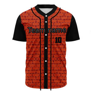 Camiseta de Béisbol Sublimada Personalizada para Mujer, Camisa de Softbol con Botones, Uniforme de Béisbol a Rayas, Conjunto de Equipo - Product Image 1