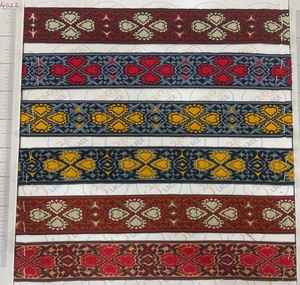 Elegante borde de encaje rapiyar adecuado para vestidos, ribetes de dupatta y prendas de diseñador. - Product Image 1