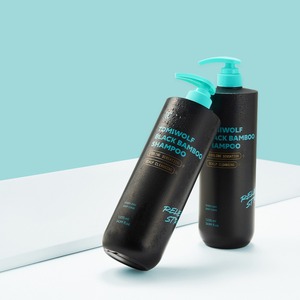 [TOMIWOLF] <b>Hair</b> <b>Shampoo</b> <b>for</b> Men Korean Cosmetics scalp care Oily Scalp Cleansing Daily <b>Hair</b> Care <b>Black</b> Bamboo <b>Shampoo</b> - Product Image 3