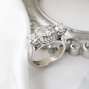 IGI/GIA Lab Grown Round Cut Diamond Vintage 14K Oro amarillo Boda/Anillo de compromiso Anillos finos unisex para aniversario perfecto - Product Image 4