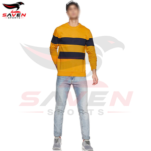 Sudadera de Hombre al por Mayor de la Más Alta Calidad, Sudadera Informal de Felpa Suave de Algodón, Cuello Redondo, Manga Larga, Corte Holgado - Product Image 3